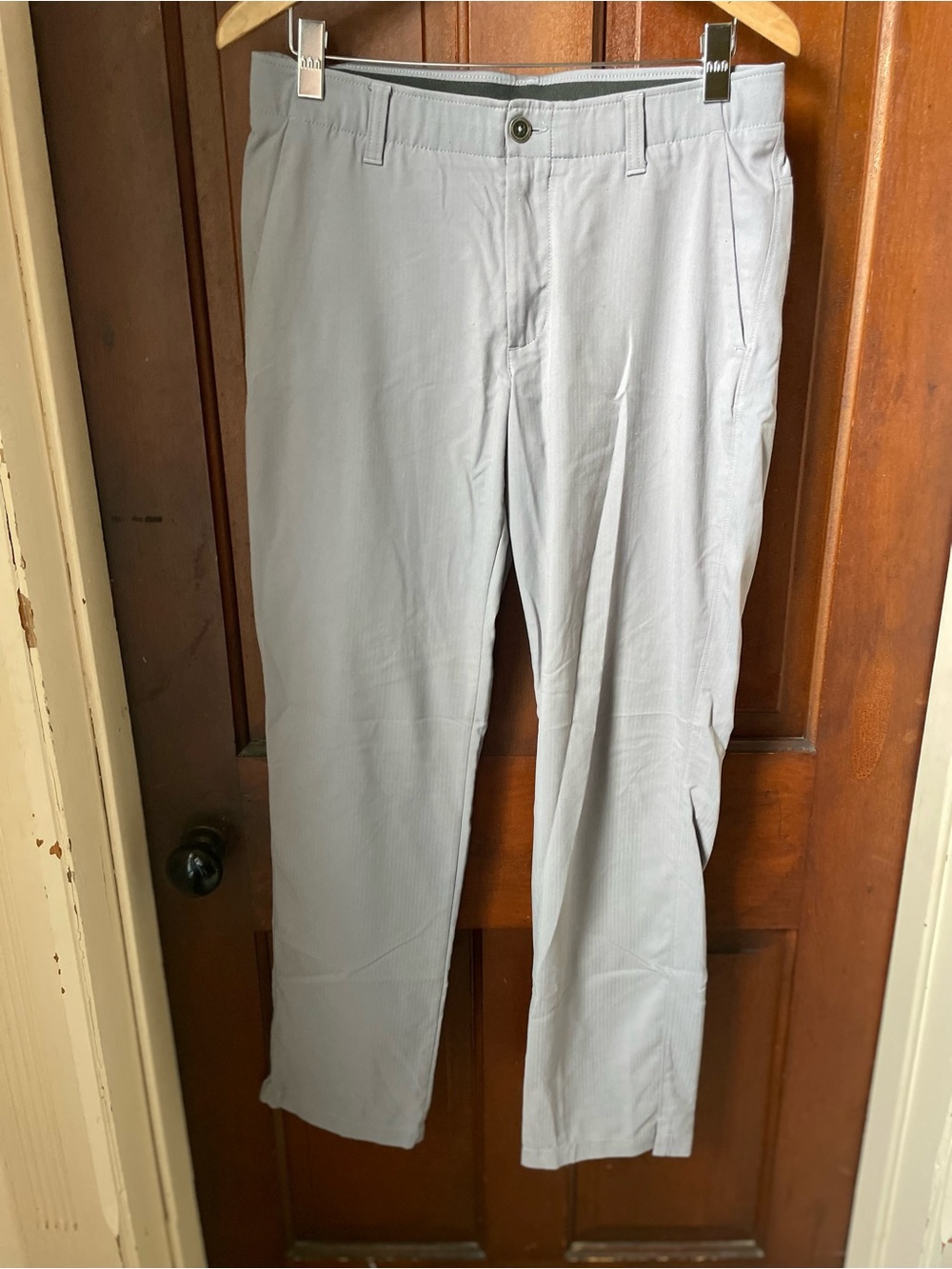 Under Armour men's size 32 x 32 gray the showdown pants